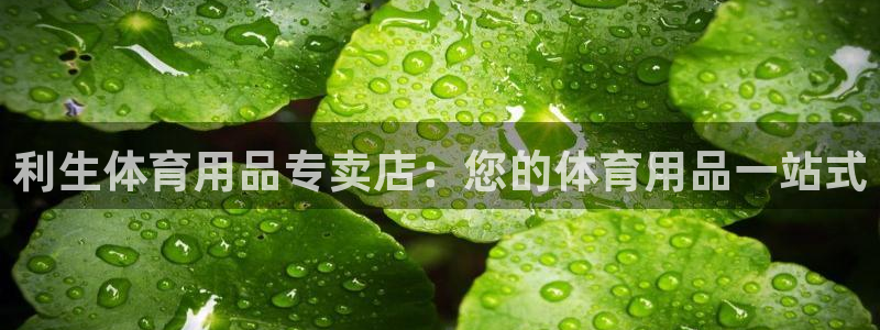 欧陆娱乐官方网站：利生体育用品专卖店：您的体育用品一