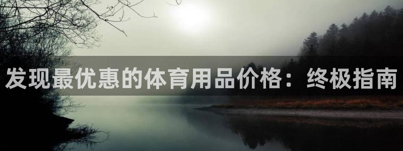 欧陆娱乐百科大全：发现最优惠的体育用品价格：终极指南