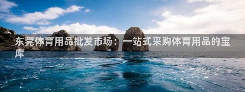 欧陆娱乐能赚钱吗现在：东莞体育用品批发市场：一站式采