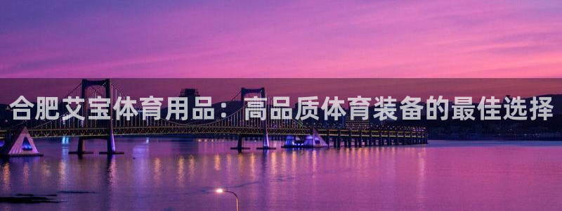 欧陆娱乐平台官网下载：合肥艾宝体育用品：高品质体育装