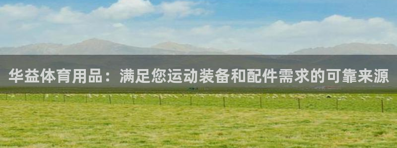 欧陆娱乐信誉吗：华益体育用品：满足您运动装备和配件需