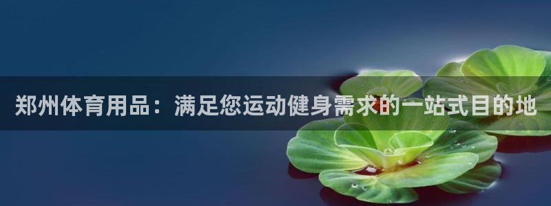 欧陆娱乐登陆平台官网：郑州体育用品：满足您运动健身需