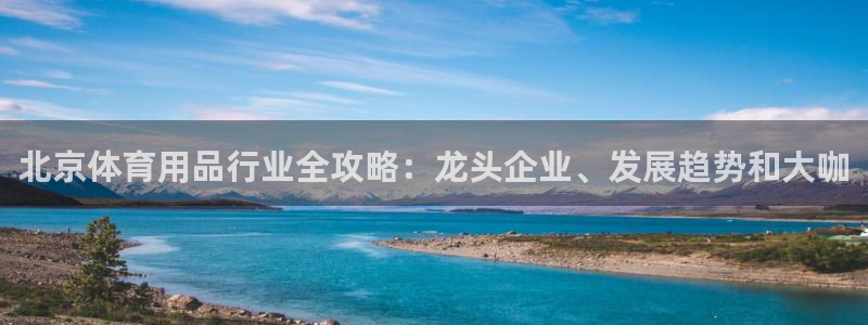 欧陆娱乐计划app官方正版安装下载：北京体育用品行业
