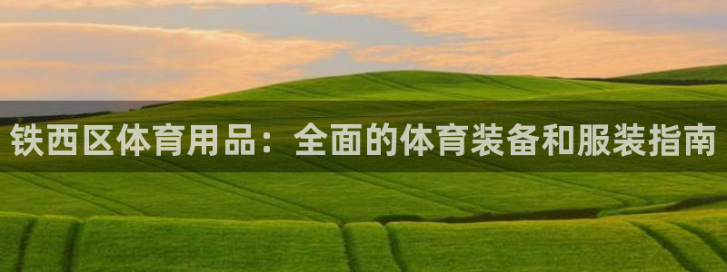 欧陆娱乐平台官网下载：铁西区体育用品：全面的体育装备