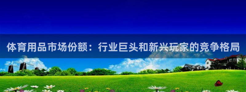 欧陆娱乐可以退钱：体育用品市场份额：行业巨头和新兴玩