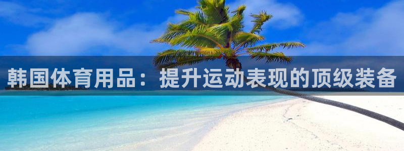 欧陆娱乐计划预测软件哪个好：韩国体育用品：提升运动表