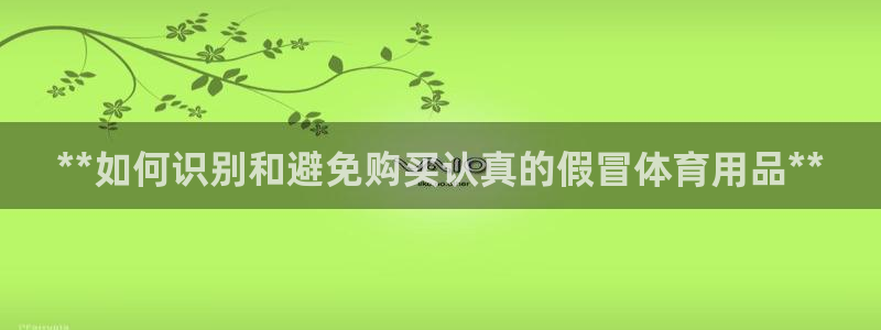 欧陆娱乐简介：**如何识别和避免购买认真的假冒体育用