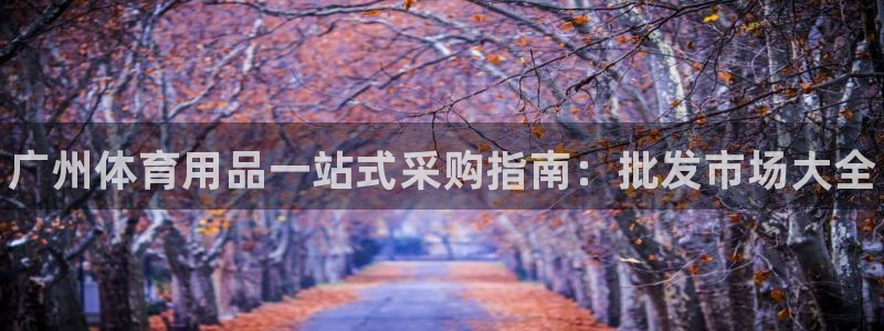 欧陆娱乐登录平台有哪些：广州体育用品一站式采购指南：