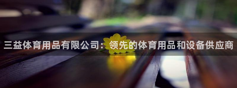 欧陆娱乐的故事有哪些：三益体育用品有限公司：领先的体育用品和