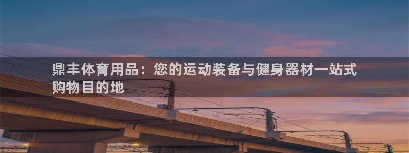 欧陆娱乐登录测速怎么关闭：鼎丰体育用品：您的运动装备与健身器